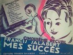 Thuillier, Eugène (ed.): - Francis Salabert. Mes succès. Edition très facile pour piano transcrits par Thuillier. Cinquième recueil