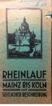 Redactie - Rheinlauf von Mainz bis Köln mit seitlicher Beschreibung