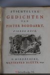 Boddaert, Pieter - Stichtelyke gedichten