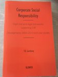 Lambooy - Corporate Social Responsibility. Legal end semi-legal frameworks supporting CSR. Developments 2000-2010 and case studies