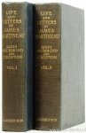 MARTINEAU, J., DRUMMOND, J., UPTON, C.B. - The life and letters of James Martineau. 2 volumes.