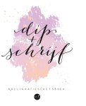  - Dip & schrijf kalligrafieschetsboek