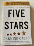 Gallo, Carmine - Five Stars / The Communication Secrets to Get From Good to Great