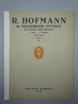 Hofmann, R. - 80 melodische studien opus 90. 1.Lage  heft II (56-80)