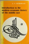 Hershlag - Introduction modern economic history of the Middle East