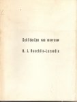 Redactie. - Schilderijen van Mevrouw H.J. Reuchlin-Lucardie (1877-1947), vervaardigd tot 1958.