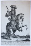 Stevensz., Pieter (fl. 1689) and N. van Visscher - [Engraving and etching, gravure en ets] Leopoldus de Eerste door G.G. Roomsch Keijser Gekooren (set: Nineteen equestrian portraits); published ca. 1689