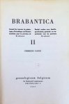 collectief - Brabantica Receuil de travaux de généalogie , d'heraldique et d'histoire familiale pour la province de Brabant , bundel werken over familiegeschiedenis , geslacht- en wapenkunde voor de provincie Brabant, Volume II , première partie
