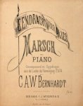 Bernhardt, C.A.W.: - Eendracht voor alles. Marsch voor piano. Opgedragen aandde Leden der Vereeniging E.V.A.