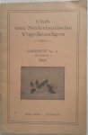 Malssen J F M van - Club van Nederlandsche Vogelkundigen Jaarbericht No. 14 aflevering 3 1924