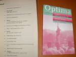 Albada, Plien van (red.) e.a. - Optima. 17e Jaargang nr. 4 september 1999. Echt gebeurd. Verhalen en Essays tussen Feit en Fictie./ Herman Franke. /Charlotte Mu