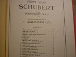 Beethoven / Schubert / Schumann; Mendelssohn - First Year Beethoven  //  Second Year Beethoven  //  First Year Schubert  // Second Year Schubert  //   First Year Mendelssohn  // First Year Shumann