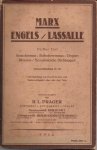 R. L. Prager, (Herausgeber) - Marx - Engels - Lassalle. Dritter Teil: Anarchismus/Bolschewismus/Gegner/Utopien /Sozialistische Dichtungen. Antiquariatskatalog Nr. 217. Mit einer Einleitung von Ernst Drahn und Namen-Register ?ber alle drei Teile