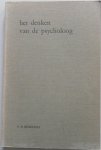 Bierkens P B - Het denken van de psycholoog Een verkenning van het psychodiagnostisch redeneerproces Proefschrift voor de graad van doctor