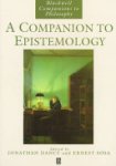 Jonathan Dancy, Ernest Sosa - A Companion to Epistemology Jonathan Dancy, Ernest Sosa - A Companion to Epistemology