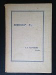 Veen-Brons, A.C. - Bedenken wij…Aphorismen in Nieuw-Feministischen geest