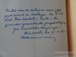 Hoewaer, Trudo. - Antoine De Loze Architekt. Roman. [Met mooie handgeschreven opdracht aan Lod Lavki.]