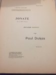 Paul Dukas - Sonate