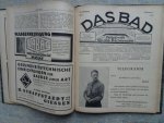  - DAS BAD Zeitschrift für das Badewesen 27. Jahrgang, 1932 - 31. Jahrgang, 1936
