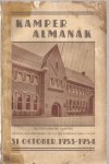 Frans Walkate Archief (Red.) - Kamper Almanak 31 October 1953-1954