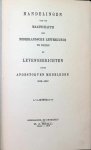 Collectief - Handelingen van de Maatschappij der Nederlandsche Letterkunde te Leiden en Levensberichten harer Afgestorven Medeleden,  1918-1919