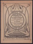 A Luinge (Leeraar a/d Rijksnormaallessen te Winterswijk) - Projectie-teekeningen - Serie B No 2 voor lager en uitgebreid lager onderwijs - vijfde druk