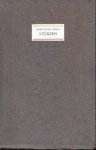 BULLA, Hans Georg - Stürzen. Notizen für Gedichte.