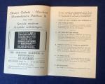 Schermen - Haarlemsche schermclub 1921-1926 programma