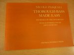 Pasquali; Nicola (1717 - 1757) - Thorough-Bass made Easy; Facsimile of the 1763 edition; with an introduction by John Churchill