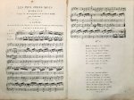 Gilles, N.: - Les plus jolis mots. Romance. Musique et accompagnement de piano ou harpe