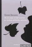 Boccaccio, Giovanni - De minnaar in het wijnvat en andere erotische verhalen