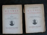 DELACROIX Eugène - Oeuvres littéraires. 2 delen: I. Études esthétiques. IIEssais