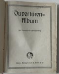 Adam A, Beethoven, Bizet, Boieldieu, Donizetti, Flotow, Herold, Kreutzer, Lorking, e.a. - Ouvertüren Album für Pianoforte zweihändig  Muzieknoten en tekst