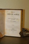 MARMIER, X. - Lettres sur le Nord. Danemark, Suède, Norvège, Laponie et Spitzberg. (2 tomes en 1 volume)