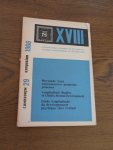 redactie - XVIII International Congress of Psychology, August 1-7, 1966, Moscow, USSR. Nr 29 Longitudinal studies in child's mental development