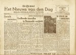 krant/dagblad - De Courant - Het  Nieuws van den Dag  -   woensdag 14 juni 1944