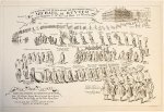 after Johannes van den Aveele (c. 1655-1727) - [Antique print, lithography] Funeral procession for Michiel Adriaansz. de Ruyter (1607-1676), published ca. 1880, 1 p.