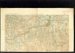 Topografische dienst in Nederlandsch-Indië. - (PLATTEGROND / KAART - CITY MAP / MAP) ( Stafkaart )Java. Blad 42 C : Res Preanger . Regentschappen : hermeten in 1916-1917 Topografische inrichting Batavia 1919