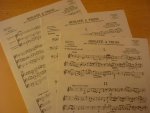 Avison; Charles  (1709–1770) - Sonate a Trois pour 2 Clarinettes (Redactie: Jacques Lancelot)