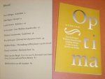 Peters, Arjan (red.)  (e.a.) - Optima. 49. 13e jaargang nr. 4, december 1995. Erik de Kuyper, Wislawa Szymborska, Daphne Meijer, Luuk Gruwez, en Dorrit van Dal