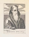 Larmessin, Nicolas de (1632-1694). - [Antique print, etching and engraving] Portrait of Dutch jurist/lawyer Boetivs ("Boetius", 1529-1599), EPO I.C., pulished 1680, 1 p.