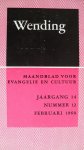 Redactie - Wending maandblad voor evangelie en cultuur