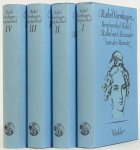 VARNHAGEN, RAHEL - Briefwechsel. Herausgegeben von Friedhelm Kemp. 4 volumes.
