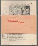E A Alderts - Ill: C. Jetses - Taalkaarten Serie XI - Ontluikend leven een taalmethode voor de eerste drie klassen der Lagere School