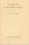 Dijk, V.J.A. - Nova in het burgerlijk geding - Rede 1966