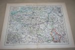  - Oude kaart - België en Luxemburg  - circa 1905