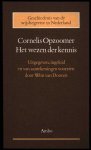 Opzoomer, Cornelis - Het wezen der kennis