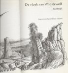Biegel, Paul op 25 maart 1925 in Bussum is geboren.   met  Tekeningen: Carl Hollander. - De vloek van Woestewolf