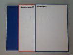 Bockting, Ans (vormgeving en illustraties) & Henk Hoebé (illustraties) - PTT Jaarverslag 1975 + Sociaal Jaarverslag PTT 1975 + Jaarverslag Rijkspostspaarbank 1975