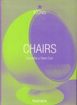 Fiell, Charlotte & Peter - Chairs (Icons), 191 pag. softcover, gave staat (tekst in engels, frans en duits)